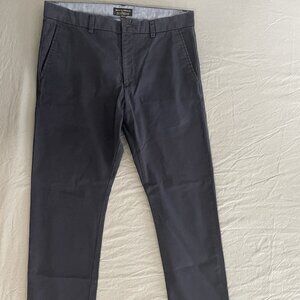 Mens Banana Republic Fulton Skinny Chino Navy